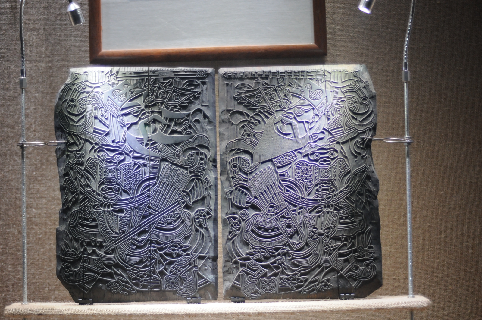 鞭锏门神-秦琼敬德（郯城）